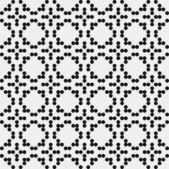 Abstract Cross Pattern Dots Logo generative computational art illustration