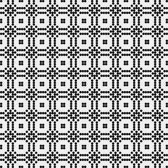 Abstract Cross Pattern Dots Logo generative computational art illustration