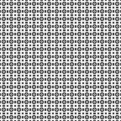 Abstract Cross Pattern Dots Logo generative computational art illustration