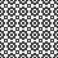 Abstract Cross Pattern Dots Logo generative computational art illustration