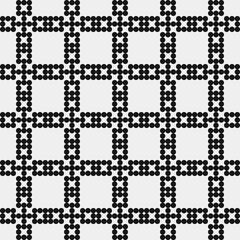 Abstract Cross Pattern Dots Logo generative computational art illustration