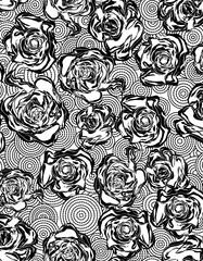 Seamless geometric pattern, minimalistic artwork with simple shape and figure.