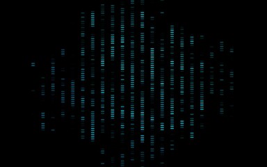 Dark BLUE vector template with repeated sticks.