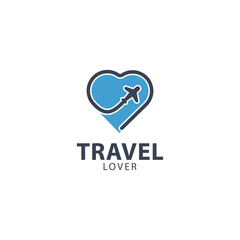 Travel logo design, holiday vector icon illustration