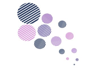 Pink, purple and black vector background with stripes. Shiny abstract illustration. Design for posters, website banners.