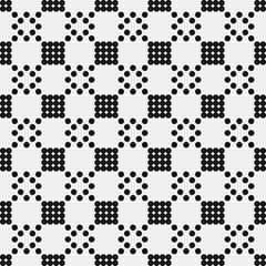 Abstract Cross Pattern Dots Logo generative computational art illustration