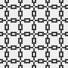Abstract Cross Pattern Dots Logo generative computational art illustration