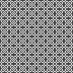 Abstract Cross Pattern Dots Logo generative computational art illustration