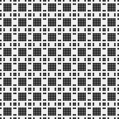 Fototapeta premium Abstract Cross Pattern Dots Logo generative computational art illustration