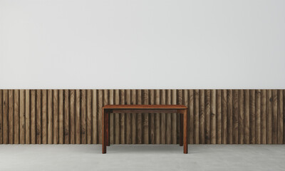 modern interior with office desk