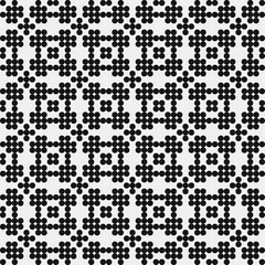 Abstract Cross Pattern Dots Logo generative computational art illustration