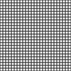 Abstract Cross Pattern Dots Logo generative computational art illustration