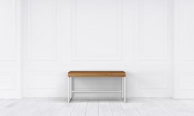 modern interior with office desk