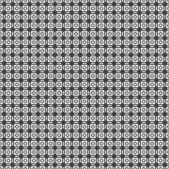 Abstract Cross Pattern Dots Logo generative computational art illustration