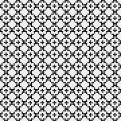 Abstract Cross Pattern Dots Logo generative computational art illustration