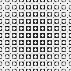 Fototapeta premium Abstract Cross Pattern Dots Logo generative computational art illustration