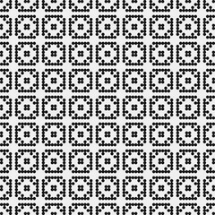 Fototapeta premium Abstract Cross Pattern Dots Logo generative computational art illustration