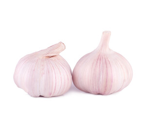 Garlic isolated on a white background