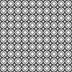 Abstract Cross Pattern Dots Logo generative computational art illustration