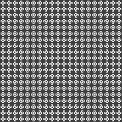 Abstract Cross Pattern Dots Logo generative computational art illustration