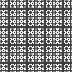 Abstract Cross Pattern Dots Logo generative computational art illustration