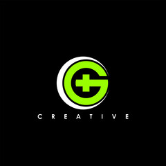 Fototapeta premium GC Letter Initial Logo Design Template Vector Illustration