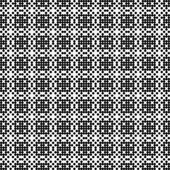 Abstract Cross Pattern Dots Logo generative computational art illustration