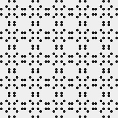 Abstract Cross Pattern Dots Logo generative computational art illustration