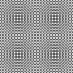 Abstract Cross Pattern Dots Logo generative computational art illustration