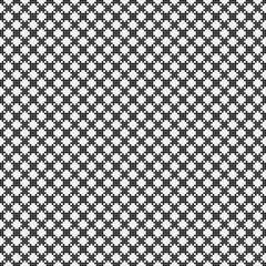 Abstract Cross Pattern Dots Logo generative computational art illustration