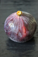 Large purple Fig close-up .Texture or background