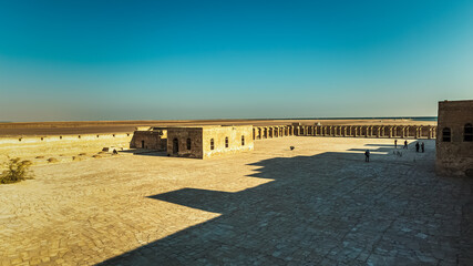 Morning view from historical old Al-Uqair port in Saudi Arabia.