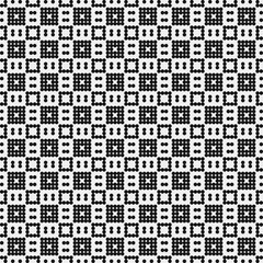 Fototapeta premium Abstract Cross Pattern Dots Logo generative computational art illustration