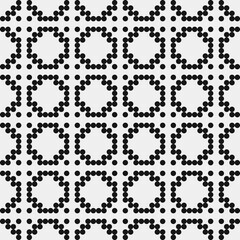 Abstract Cross Pattern Dots Logo generative computational art illustration