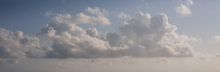 blue sky with clouds