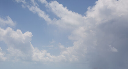 blue sky with clouds