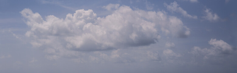 blue sky with clouds