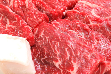 焼肉用の牛肉