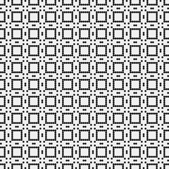 Fototapeta premium Abstract Cross Pattern Dots Logo generative computational art illustration