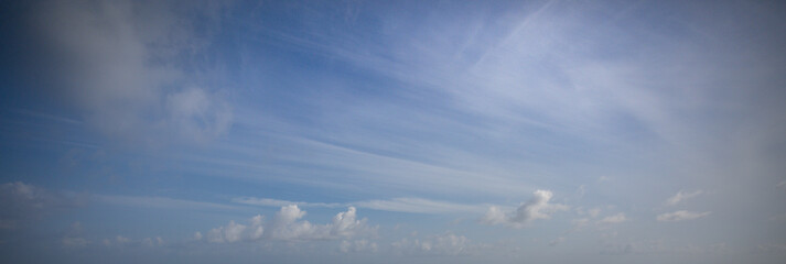 blue sky with clouds