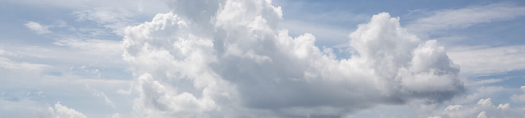 blue sky with clouds
