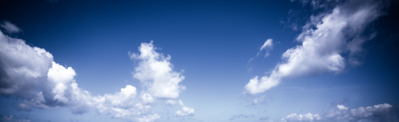 blue sky with clouds