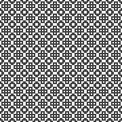 Abstract Cross Pattern Dots Logo generative computational art illustration