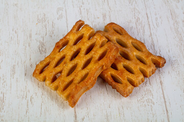 Delicious puff pastry