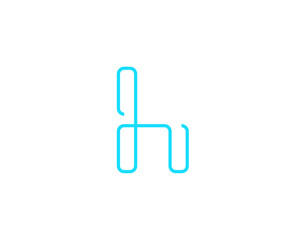 Simple Letter H Logo