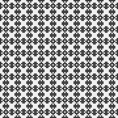 Abstract Cross Pattern Dots Logo generative computational art illustration