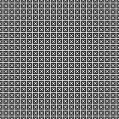 Abstract Cross Pattern Dots Logo generative computational art illustration