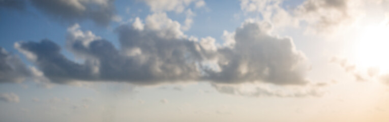 grey clouds at sunset