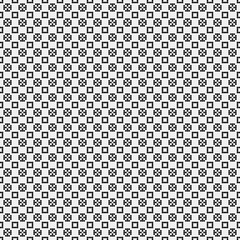 Abstract Cross Pattern Dots Logo generative computational art illustration