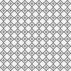 Abstract Cross Pattern Dots Logo generative computational art illustration